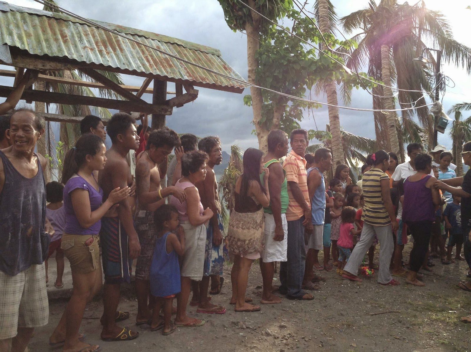Relief distribution.