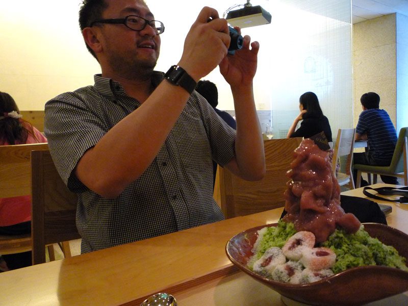 Take 2! Let’s get it right this time… OMG… Austin!!! Emil is in the background…directing.