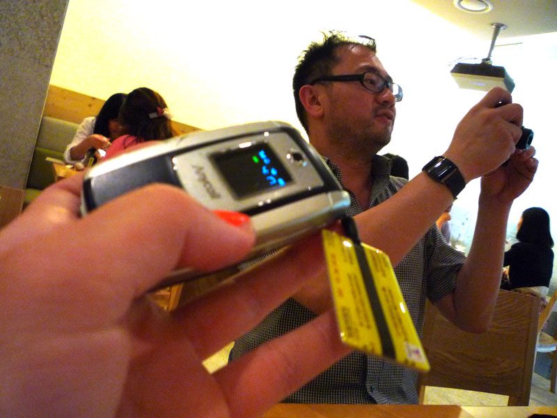Yes, we know you are proud of your T-Money card cellphone accessory thingy…What do you call it?!!… -su!