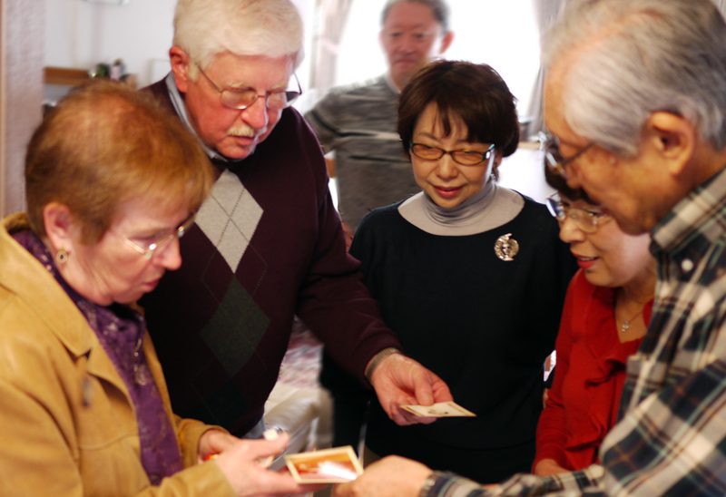 The excitement of the exchange…everyone lost track of time…