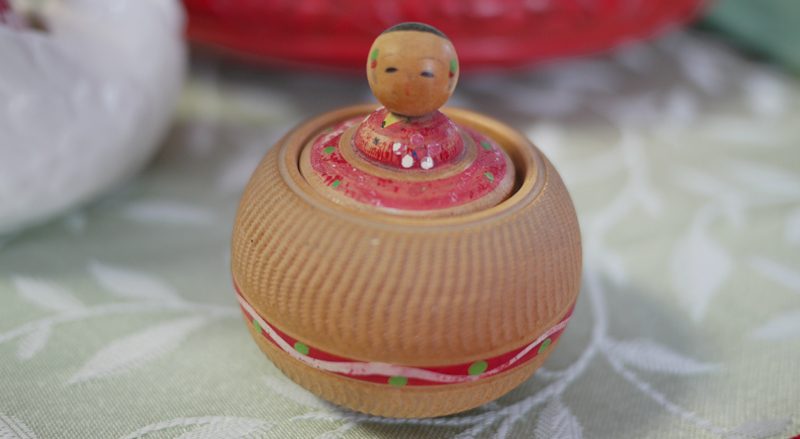 Oh…this little guy traveled back to Japan just to see where he came from…