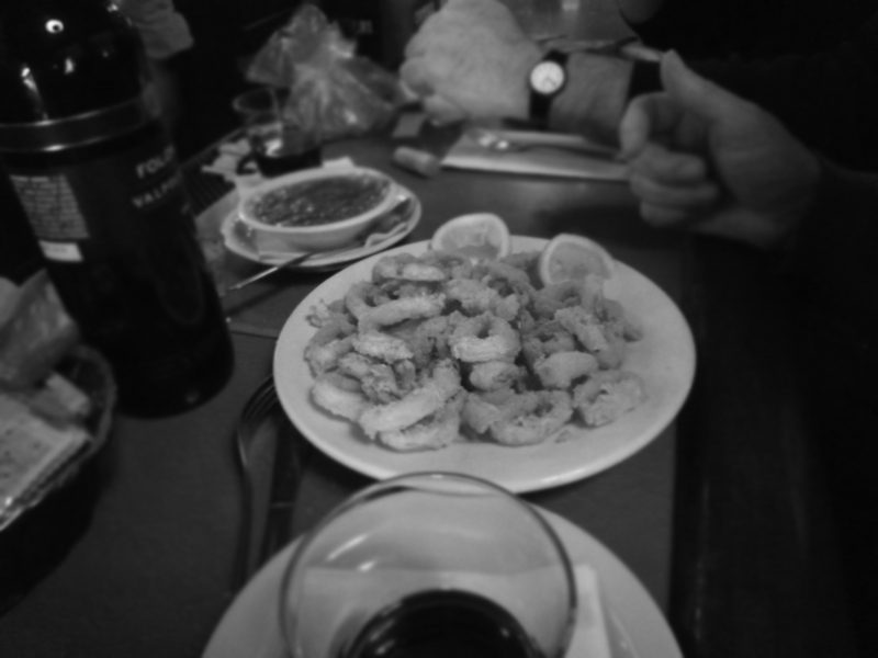 The calamari is always great…