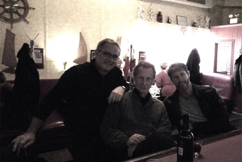 The three of us…