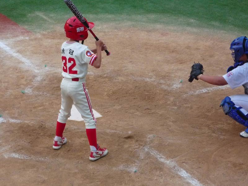 First pitch… “Strike!” Second pitch: “Ball!!!”
