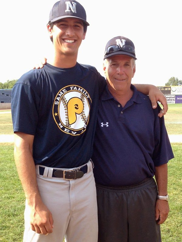 Austin with Coach Richard Pildes.