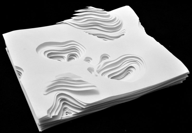 I am speechless…a 3 D paper sculpture…it is great to watch her master her art…
