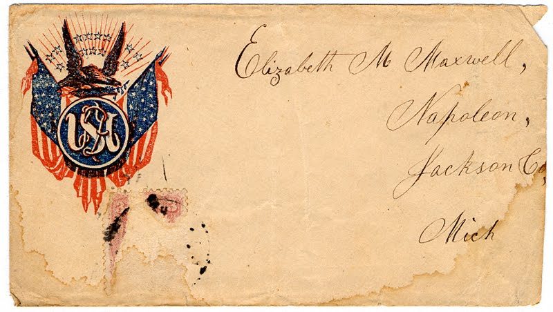 The beautiful USA envelope…