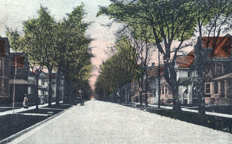 Academy Street…my street still looked like this in 1970’s…this photo is from the early 1900’s.