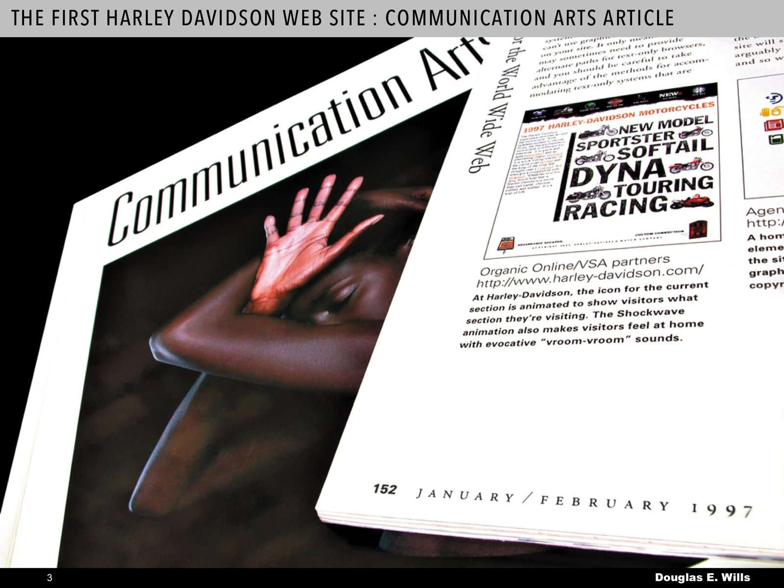Selected communication design work.